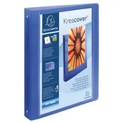 KREACOVER CLASSEUR PERSONNALISABLE A4 D40 COLORIS ASSORTIS
