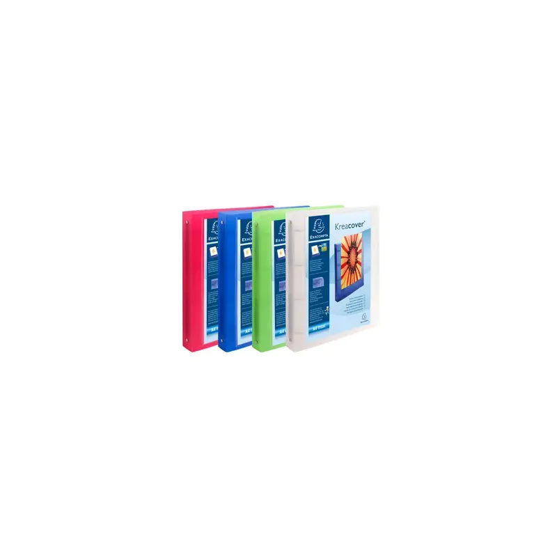 KREACOVER CLASSEUR PERSONNALISABLE A4 D40 COLORIS ASSORTIS