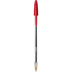 CRISTAL MEDIUM STYLO BILLE ROUGE