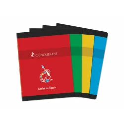 CAHIER DESSIN 17X22 16P UNI 90G
