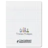 CAHIER TP PP 17X22 64P SEYES/DESSIN 90G PIQURE