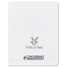 CAHIER POESIE ET CHANT PP 17X22 48P SEYES/UNI 90G PIQURE