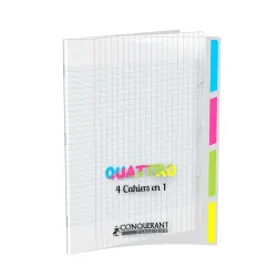 CAHIER 4 EN 1 PP 24X32 140P SEYES
