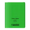 CAHIER A RABAT VERT 17X22 48P SEYES