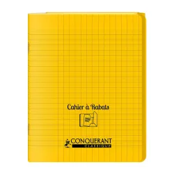CAHIER A RABAT JAUNE 17X22 48P SEYES