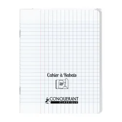 CAHIER A RABAT INCOLORE 17X22 48P SEYES