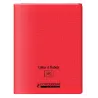 CAHIER A RABAT ROUGE 24X32 96P SEYES