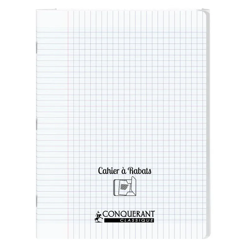 CAHIER A RABAT INCOLORE 24X32 96P SEYES