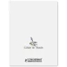 CAHIER DESSIN PP 24X32 96P UNI 90G