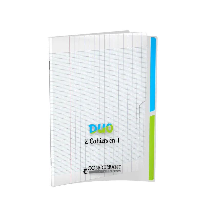 CAHIER 2 EN 1 PP 17X22 96 PAGES SEYES