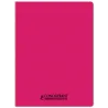 CAHIER PP ROSE 24X32 48P SEYES 90G PIQURE