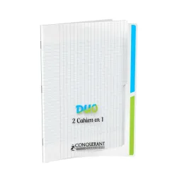 CAHIER 2 EN 1 PP 24X32 96 PAGES SEYES