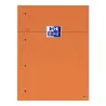BLOC NOTES 21X29,7 FEUILLES PERFOREES 160P 5X5 90G