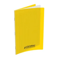 CAHIER PP JAUNE 21X29,7 48P SEYES 90G PIQURE