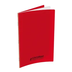 CAHIER PP ROUGE 21X29,7 48P SEYES 90G PIQURE