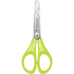Maped - Ciseaux ESSENTIALS PULSE GAUCHER 13 cm, bouts ronds, coloris assortis