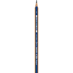 Maped - 1 x Crayon Graphite BLACK'PEPS NAVY GREEN recyclé HB (47% matière recyclée et 19% matière naturelle)