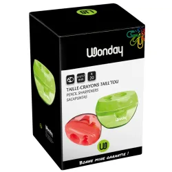 TAILLE-CRAYON 3 USAGES AVEC RESERVOIR