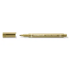 STAEDTLER® metallic marker 8323 - Etui 6 marqueurs encre métallisée assortis pointe ogive 1,2 mm
+ 1 feutre 308 C2-9 offert - Ed