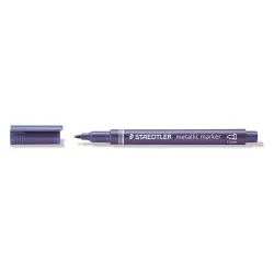 STAEDTLER® metallic marker 8323 - Etui 6 marqueurs encre métallisée assortis pointe ogive 1,2 mm
+ 1 feutre 308 C2-9 offert - Ed