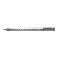 STAEDTLER® metallic marker 8323 - Marqueur encre métallisée argent pointe ogive 1,2 mm