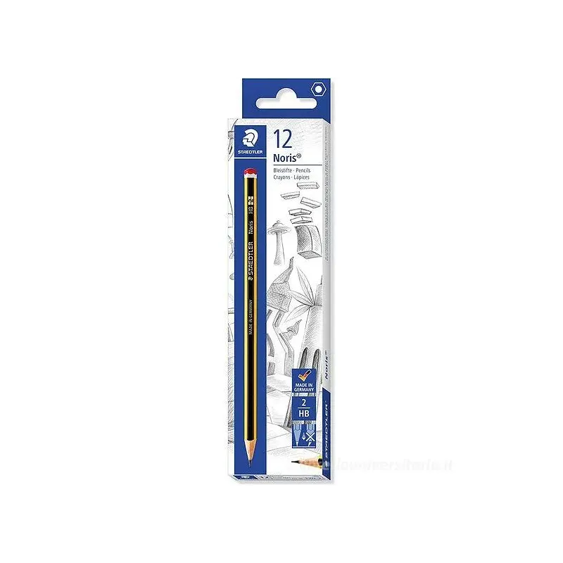 Noris® 120 UW - Crayon graphite HB en bois upcyclé