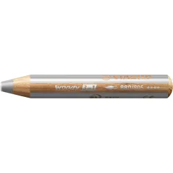 Crayon multi-talents STABILO woody 3 in 1 - argent