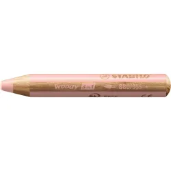 Crayon multi-talents STABILO woody 3 in 1 - rose abricot