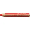 Crayon multi-talents STABILO woody 3 in 1 - rouge