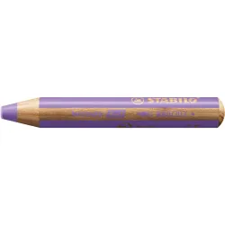 Crayon multi-talents STABILO woody 3 in 1 - lilas pastel