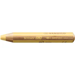 Crayon multi-talents STABILO woody 3 in 1 - jaune pastel