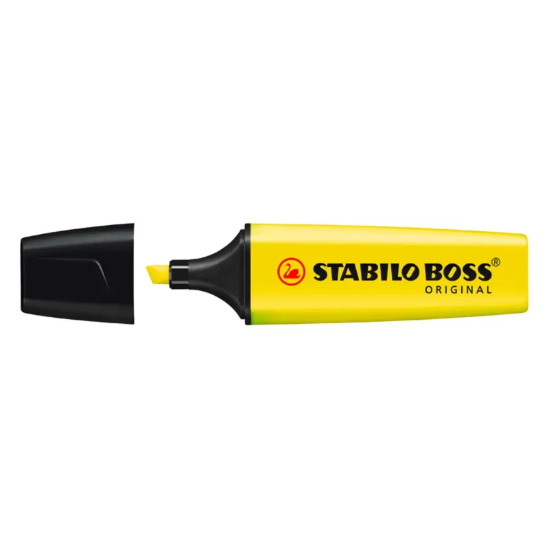 Surligneur STABILO BOSS ORIGINAL - jaune