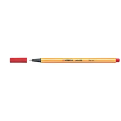 Stylo-feutre pointe fine STABILO point 88 - rouge