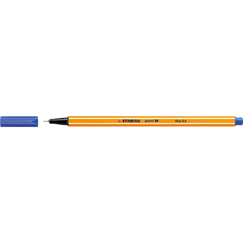Stylo-feutre pointe fine STABILO point 88 - bleu