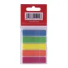 Marque-pages adhésifs fluorescents 45x12 mm - 125 index repositionnables