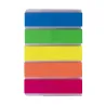 Marque-pages adhésifs fluorescents 45x12 mm - 125 index repositionnables