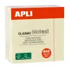 Bloc de notes adhésives classiques 75x75 mm - 400 feuilles repositionnables
