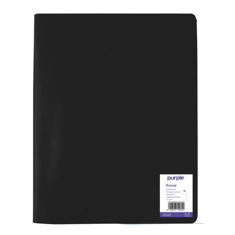 PROTEGE-DOCUMENTS NOIR 20 VUES