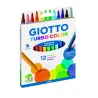 GIOTTO TURBO COLOR - ETUI DE 12 FEUTRES ASSORTIS