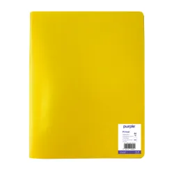 ECO-GREEN PROTEGE-DOCUMENTS RECYCLE JAUNE 40 VUES