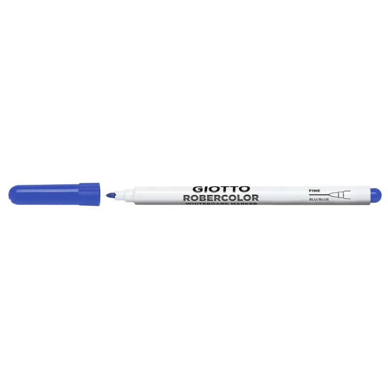 GIOTTO ROBERCOLOR - FEUTRE TABLEAU BLANC - POINTE OGIVE FINE 2,7MM BLEU