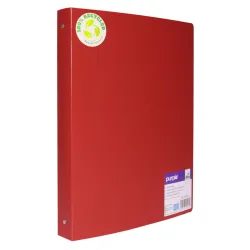 ECO-GREEN CLASSEUR PP RECYCLE 32X25 D40 COLORIS ROUGE