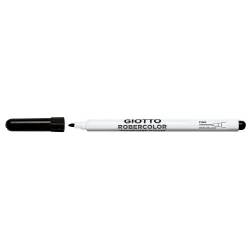 GIOTTO ROBERCOLOR - FEUTRE TABLEAU BLANC - POINTE OGIVE FINE 2,7MM NOIR