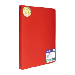 ECO-GREEN CLASSEUR PP ROUGE RECYCLE 32X25 D20