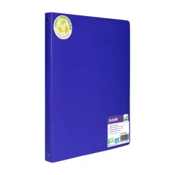 ECO-GREEN CLASSEUR PP BLEU RECYCLE 32X25 D20