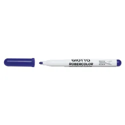 GIOTTO ROBERCOLOR - FEUTRE TABLEAU BLANC - POINTE OGIVE MEDIUM 4MM BLEU