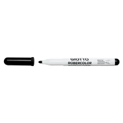 GIOTTO ROBERCOLOR - FEUTRE TABLEAU BLANC - POINTE OGIVE MEDIUM 4MM NOIR