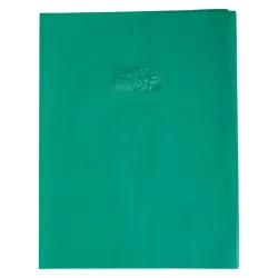 PROTEGE-CAHIER PLASTIQUE 24X32 OPAQUE VERT