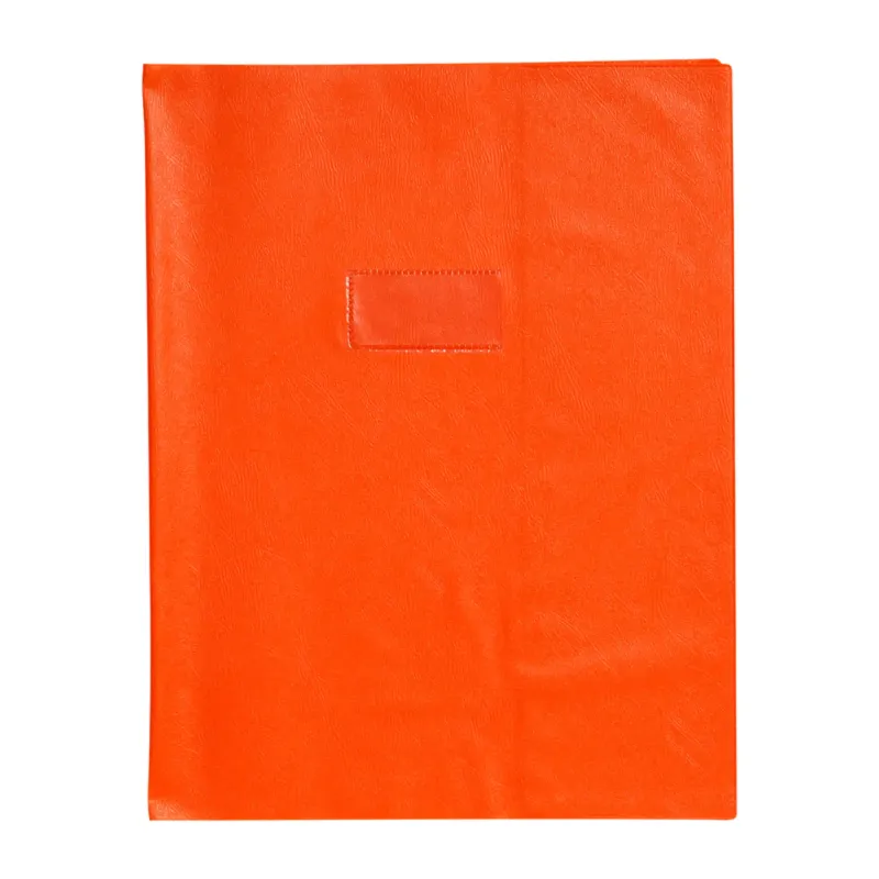 PROTEGE-CAHIER PLASTIQUE 24X32 OPAQUE ORANGE