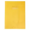 PROTEGE-CAHIER PLASTIQUE 24X32 OPAQUE JAUNE